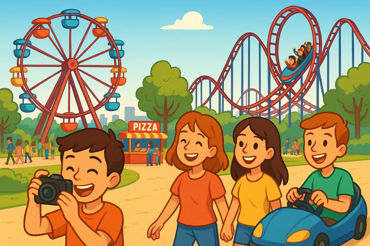 A Day at an Amusement Park